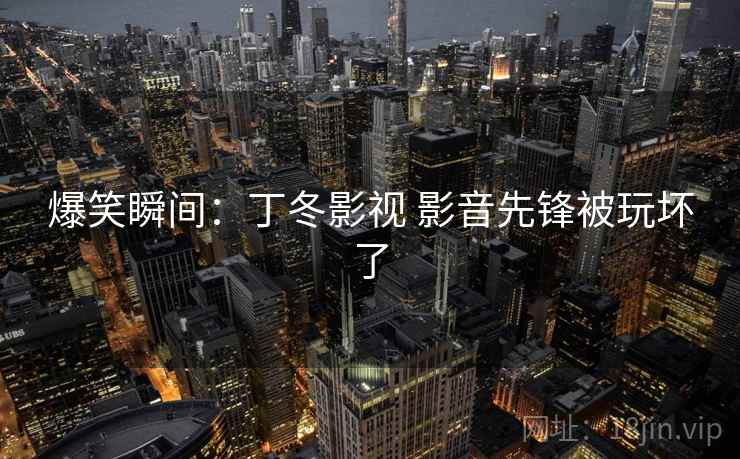 爆笑瞬间：丁冬影视 影音先锋被玩坏了