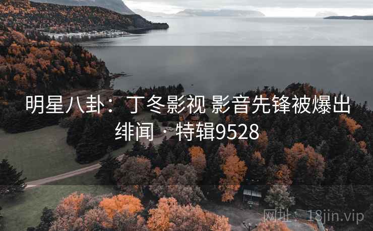 明星八卦：丁冬影视 影音先锋被爆出绯闻 · 特辑9528